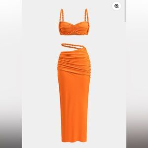 Popular Braided Cut-Out Two-Piece Set